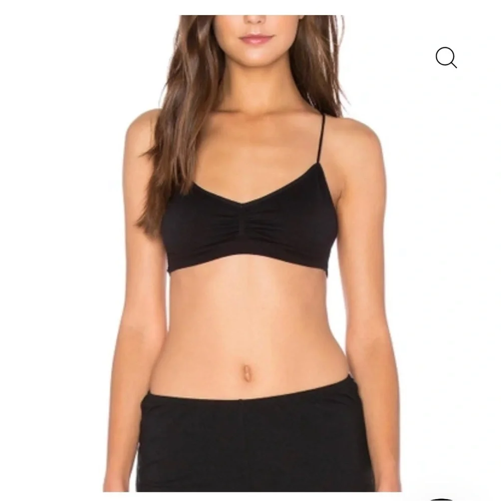 Free People Black Bralette